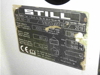 رافعة شوكية كهربائية Still RX60-30: صور 5