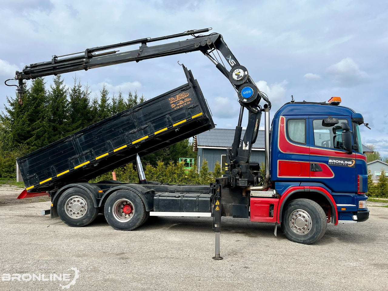 2002 SCANIA R114 6X2*4 Tipper+HIAB 166-e5 crane - قلابات, شاحنة كرين: صور 4 2002 SCANIA R114 6X2*4 Tipper+HIAB 166-e5 crane - قلابات, شاحنة كرين: صور 4