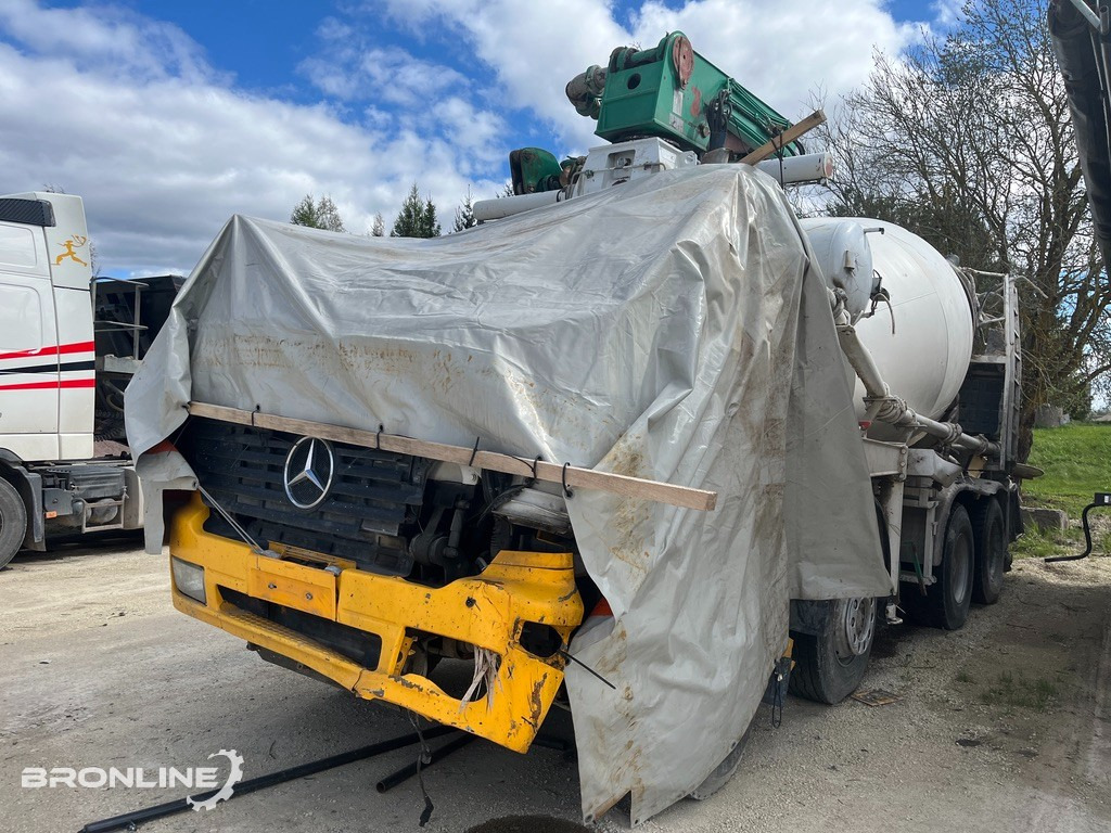 2003 MERCEDES-BENZ ACTROS 3240B 8X4/4 Mixer - شاحنة خلاطة خرسانة: صور 3 2003 MERCEDES-BENZ ACTROS 3240B 8X4/4 Mixer - شاحنة خلاطة خرسانة: صور 3