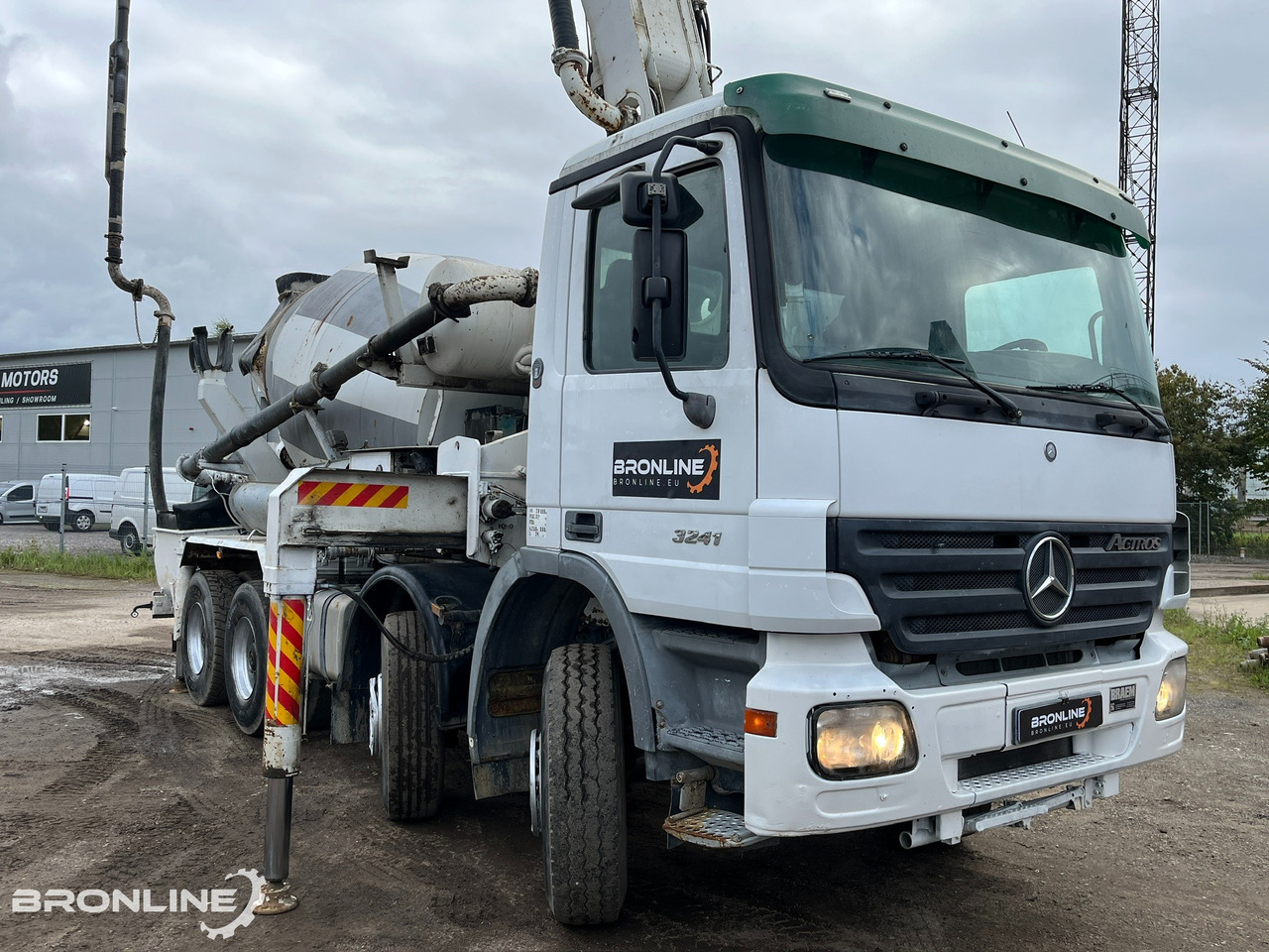 2004 MERCEDES-BENZ ACTROS 3241K 8X4/4 PUMI - شاحنة خلاطة خرسانة: صور 2 2004 MERCEDES-BENZ ACTROS 3241K 8X4/4 PUMI - شاحنة خلاطة خرسانة: صور 2