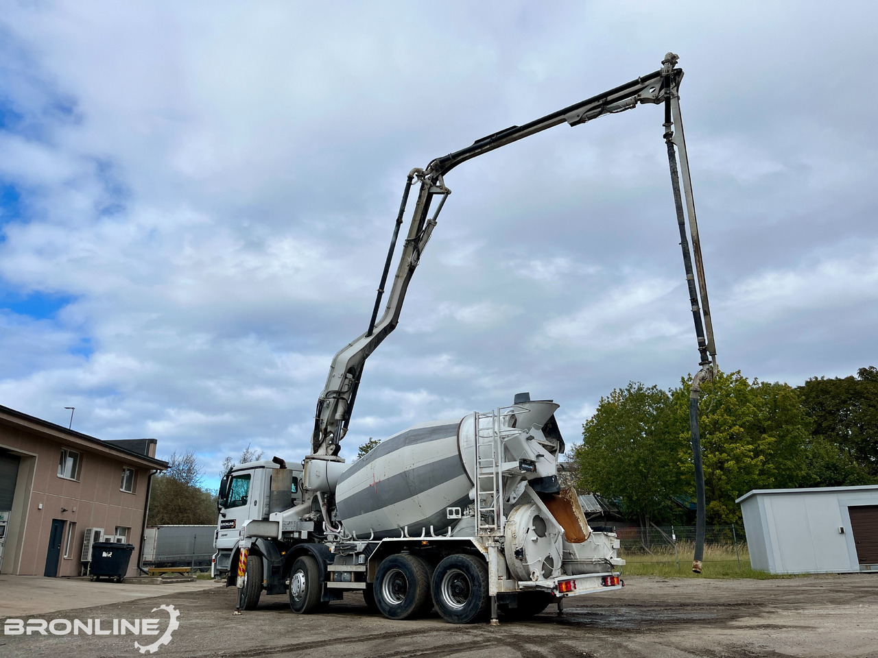 2004 MERCEDES-BENZ ACTROS 3241K 8X4/4 PUMI - شاحنة خلاطة خرسانة: صور 5 2004 MERCEDES-BENZ ACTROS 3241K 8X4/4 PUMI - شاحنة خلاطة خرسانة: صور 5
