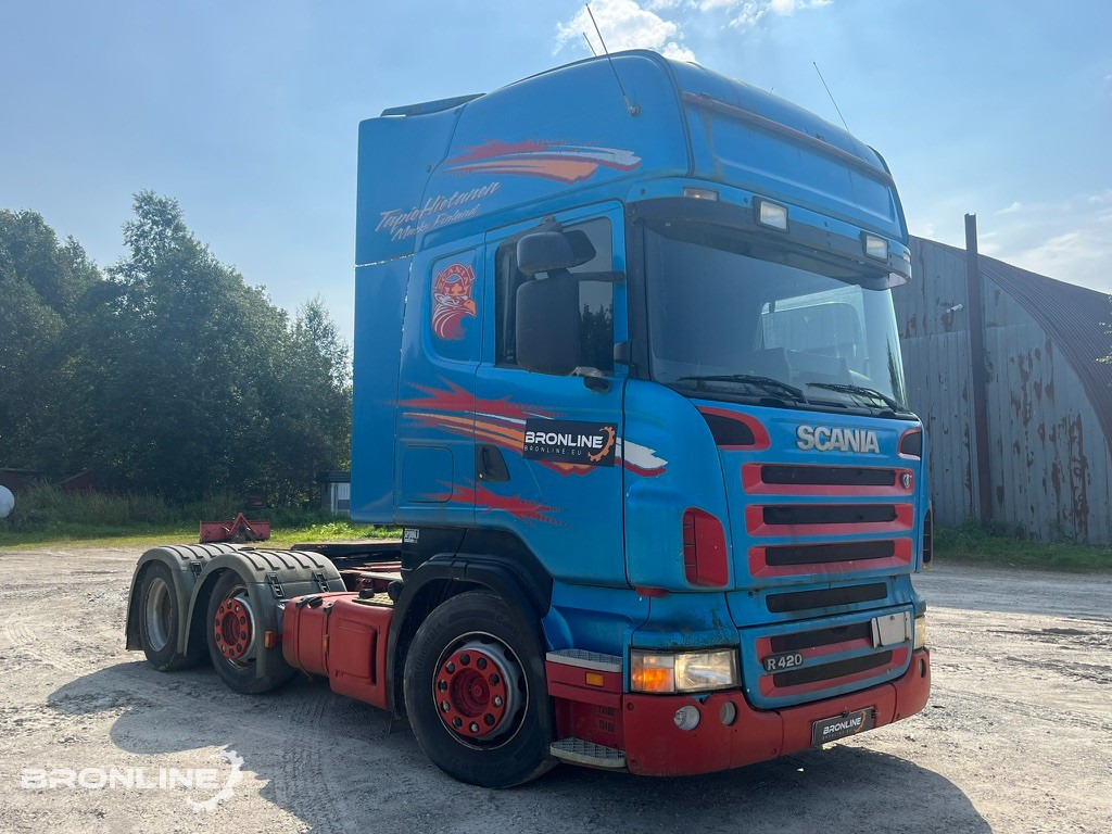 2005 Scania R420 6x2/4 Tractor unit - شاحنة جرار: صور 2 2005 Scania R420 6x2/4 Tractor unit - شاحنة جرار: صور 2