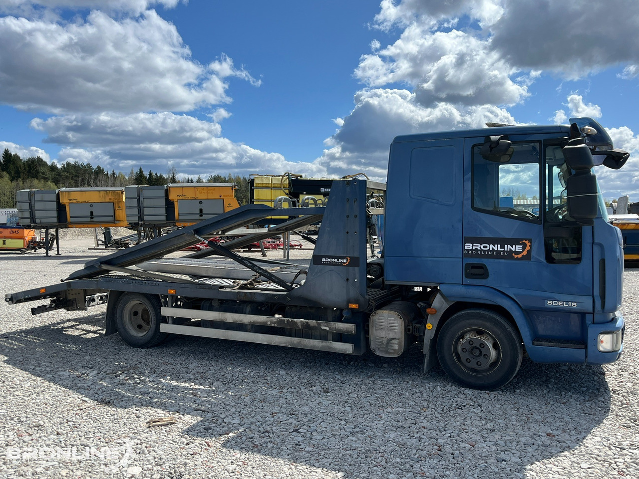2007 IVECO EUROCARGO ML 80EL18 Puksiir - سيارة السحب للتصليح: صور 4 2007 IVECO EUROCARGO ML 80EL18 Puksiir - سيارة السحب للتصليح: صور 4