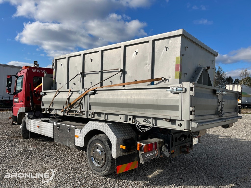 2007 Mercedes-Benz Atego 1024 Crane+Winch+Hooklift - شاحنة ذات الخطاف, شاحنة كرين: صور 4 2007 Mercedes-Benz Atego 1024 Crane+Winch+Hooklift - شاحنة ذات الخطاف, شاحنة كرين: صور 4