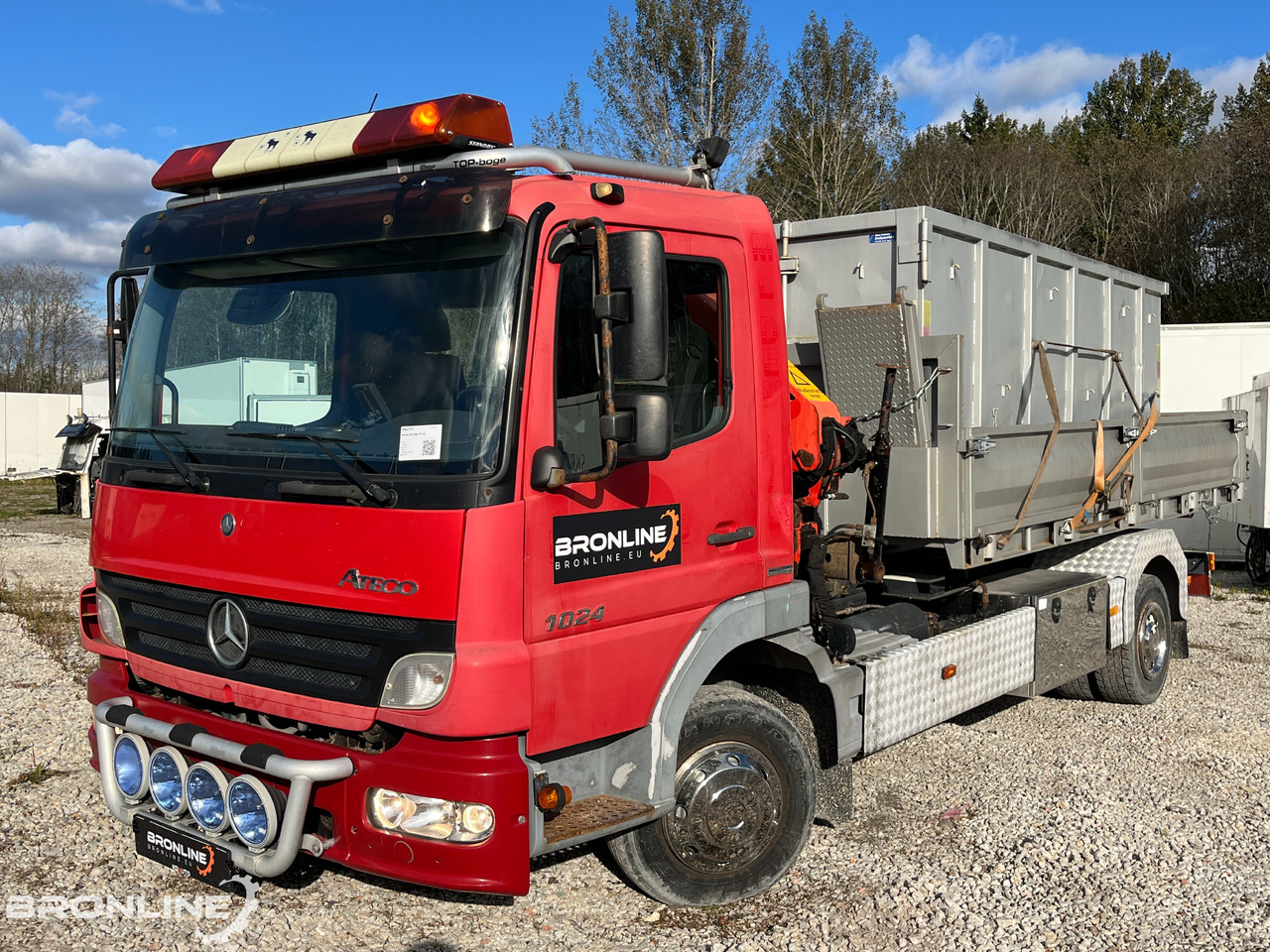 2007 Mercedes-Benz Atego 1024 Crane+Winch+Hooklift - شاحنة ذات الخطاف, شاحنة كرين: صور 1 2007 Mercedes-Benz Atego 1024 Crane+Winch+Hooklift - شاحنة ذات الخطاف, شاحنة كرين: صور 1