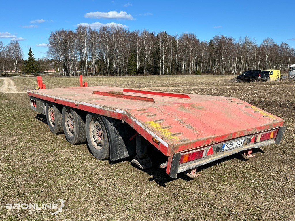 2011 HFR KM24 Konteinerveok/ container trailer - عربة مسطحة منخفضة مقطورة: صور 2 2011 HFR KM24 Konteinerveok/ container trailer - عربة مسطحة منخفضة مقطورة: صور 2