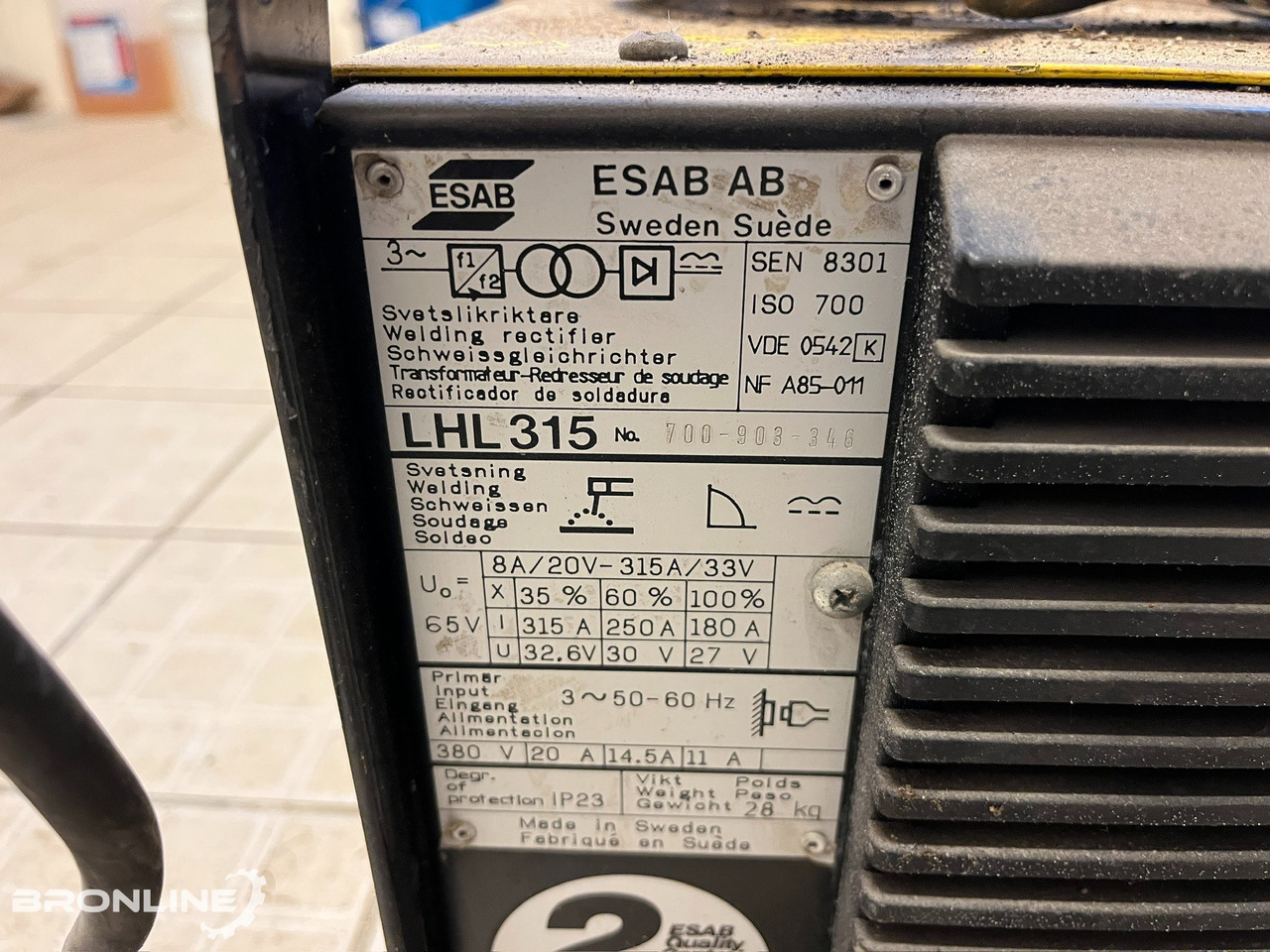 Esab LHL315 Keevitusaparaat - ادوات لحام: صور 5 Esab LHL315 Keevitusaparaat - ادوات لحام: صور 5