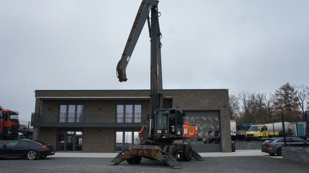 Atlas 350 MH Mobilbagger Umschlagbagger Pratzen - حفارة على عجلات: صور 1 Atlas 350 MH Mobilbagger Umschlagbagger Pratzen - حفارة على عجلات: صور 1