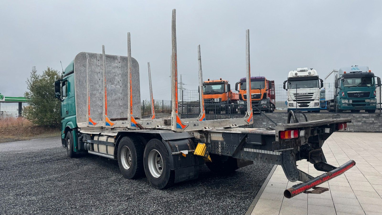 Mercedes-Benz Actros 2645 Holztransporter ohne Kran - شاحنة قطع الأشجار: صور 5 Mercedes-Benz Actros 2645 Holztransporter ohne Kran - شاحنة قطع الأشجار: صور 5