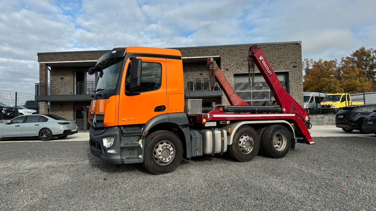 Mercedes-Benz Antos 2740 Absetzkipper Lift- und Lenkachse - قلابات: صور 1 Mercedes-Benz Antos 2740 Absetzkipper Lift- und Lenkachse - قلابات: صور 1