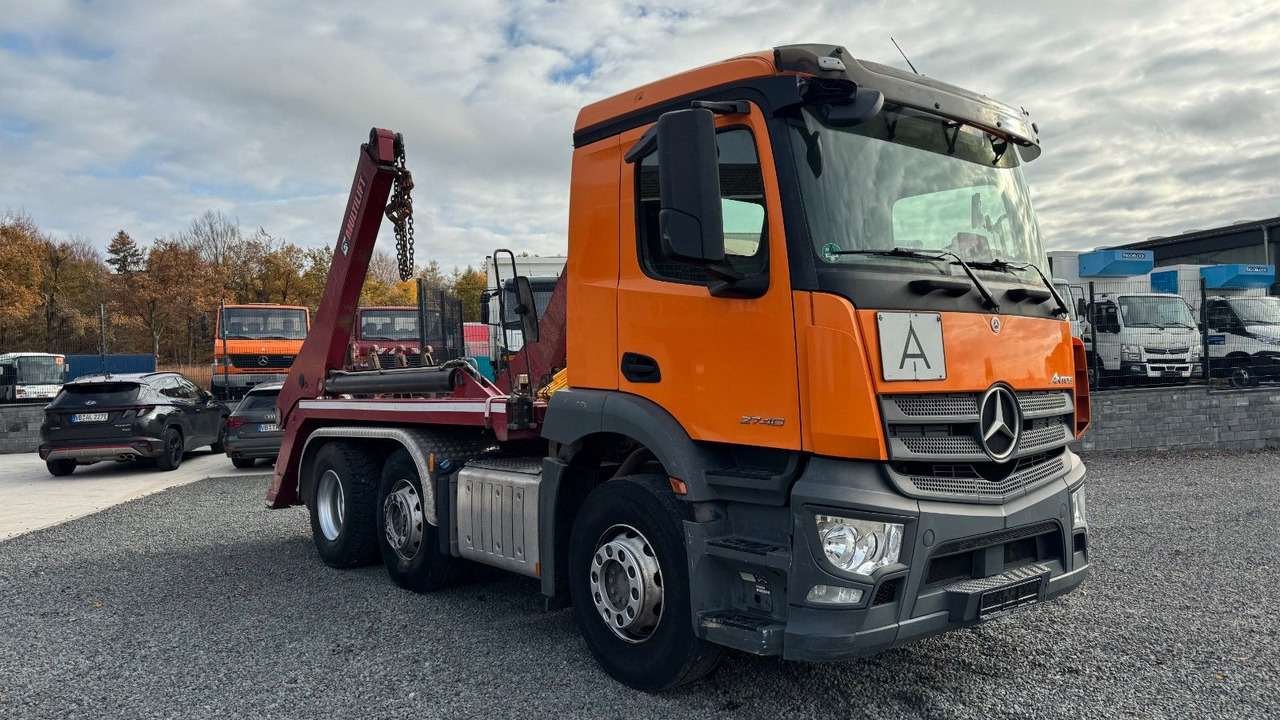 Mercedes-Benz Antos 2740 Absetzkipper Lift- und Lenkachse - قلابات: صور 3 Mercedes-Benz Antos 2740 Absetzkipper Lift- und Lenkachse - قلابات: صور 3