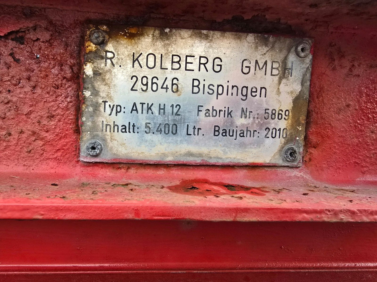 Other Asphaltkocher R. Kolberg ATK H 12 Baujahr 2010 - آلة أسفلت: صور 2 Other Asphaltkocher R. Kolberg ATK H 12 Baujahr 2010 - آلة أسفلت: صور 2