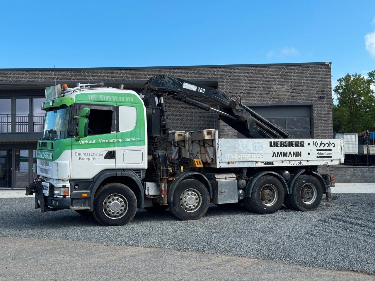 Scania 164G 580 V8 Kran Hiab 280 Retarder Sattelplatte Scania 164G 580 V8 Kran Hiab 280 Retarder Sattelplatte - شاحنات مسطحة, شاحنة كرين: صور 1 Scania 164G 580 V8 Kran Hiab 280 Retarder Sattelplatte Scania 164G 580 V8 Kran Hiab 280 Retarder Sattelplatte - شاحنات مسطحة, شاحنة كرين: صور 1