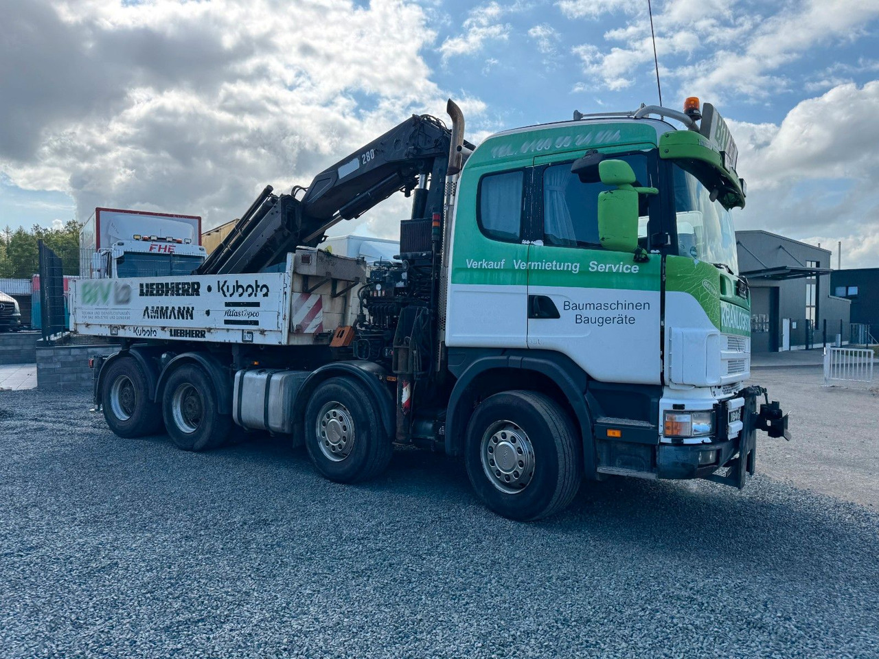 Scania 164G 580 V8 Kran Hiab 280 Retarder Sattelplatte Scania 164G 580 V8 Kran Hiab 280 Retarder Sattelplatte - شاحنات مسطحة, شاحنة كرين: صور 4 Scania 164G 580 V8 Kran Hiab 280 Retarder Sattelplatte Scania 164G 580 V8 Kran Hiab 280 Retarder Sattelplatte - شاحنات مسطحة, شاحنة كرين: صور 4