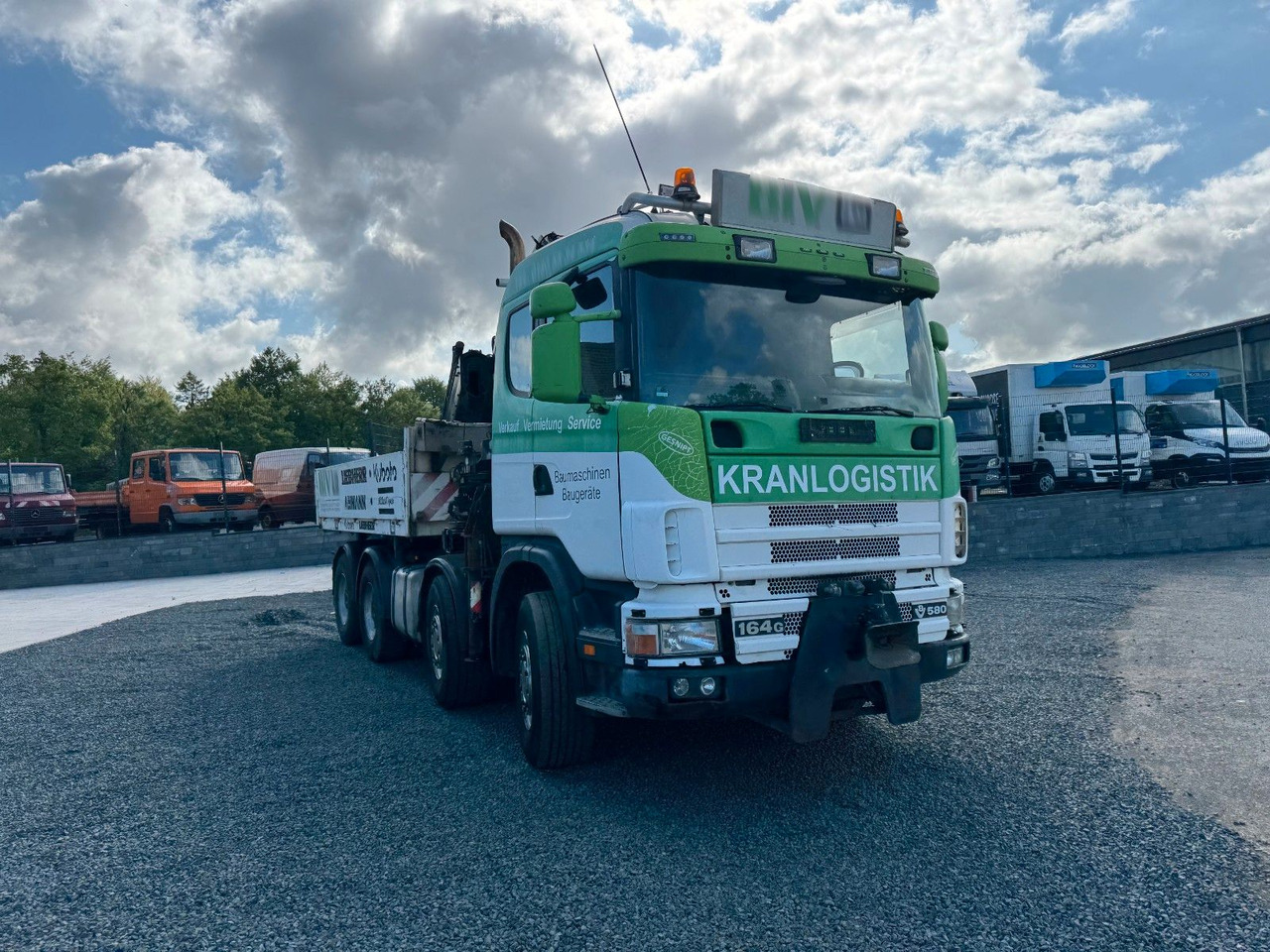 Scania 164G 580 V8 Kran Hiab 280 Retarder Sattelplatte Scania 164G 580 V8 Kran Hiab 280 Retarder Sattelplatte - شاحنات مسطحة, شاحنة كرين: صور 3 Scania 164G 580 V8 Kran Hiab 280 Retarder Sattelplatte Scania 164G 580 V8 Kran Hiab 280 Retarder Sattelplatte - شاحنات مسطحة, شاحنة كرين: صور 3