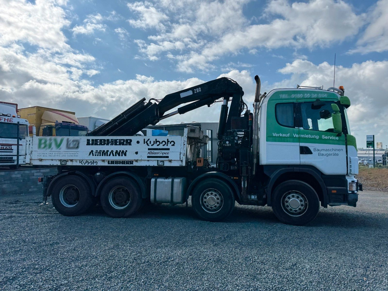 Scania 164G 580 V8 Kran Hiab 280 Retarder Sattelplatte Scania 164G 580 V8 Kran Hiab 280 Retarder Sattelplatte - شاحنات مسطحة, شاحنة كرين: صور 5 Scania 164G 580 V8 Kran Hiab 280 Retarder Sattelplatte Scania 164G 580 V8 Kran Hiab 280 Retarder Sattelplatte - شاحنات مسطحة, شاحنة كرين: صور 5