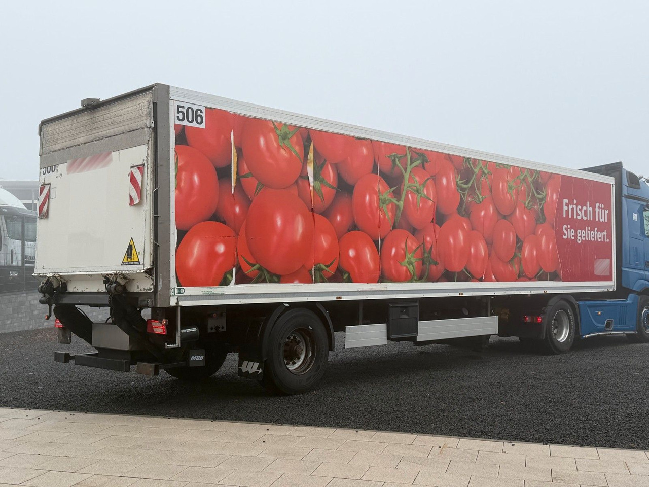 Wuellhorst TFS10-1TRT Kühlkoffer Lenkachse 1-Ach - مبردة نصف مقطورة: صور 5 Wuellhorst TFS10-1TRT Kühlkoffer Lenkachse 1-Ach - مبردة نصف مقطورة: صور 5