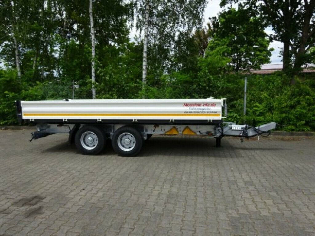 Möslein 13 t Tandem 3- Seitenkipper Tieflader-- Neufahr - قلابة مقطورة: صور 3 Möslein 13 t Tandem 3- Seitenkipper Tieflader-- Neufahr - قلابة مقطورة: صور 3