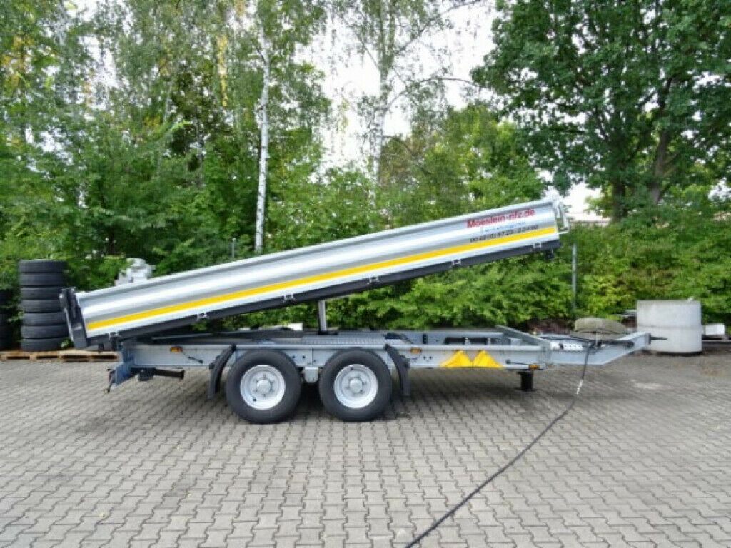 Möslein 13 t Tandem 3- Seitenkipper Tieflader-- Neufahr - قلابة مقطورة: صور 2 Möslein 13 t Tandem 3- Seitenkipper Tieflader-- Neufahr - قلابة مقطورة: صور 2
