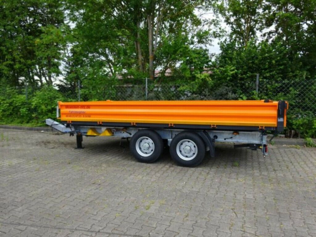 Möslein 13 t Tandem 3- Seitenkipper Tieflader-- Neufahr - قلابة مقطورة: صور 4 Möslein 13 t Tandem 3- Seitenkipper Tieflader-- Neufahr - قلابة مقطورة: صور 4