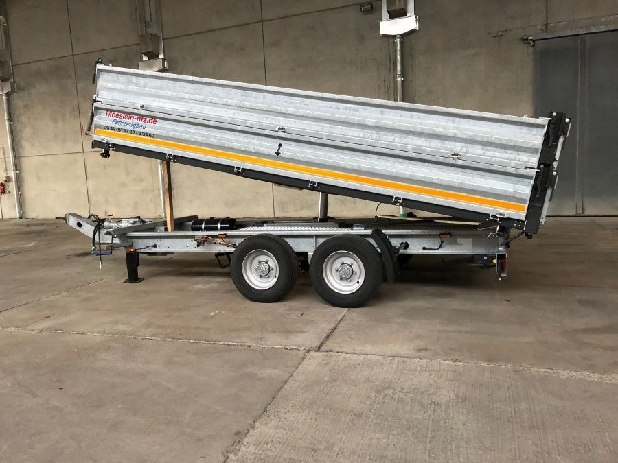 Möslein 13 t Tandem Kipper Tiefladermit Bordwand- Aufsa - قلابة مقطورة: صور 3 Möslein 13 t Tandem Kipper Tiefladermit Bordwand- Aufsa - قلابة مقطورة: صور 3
