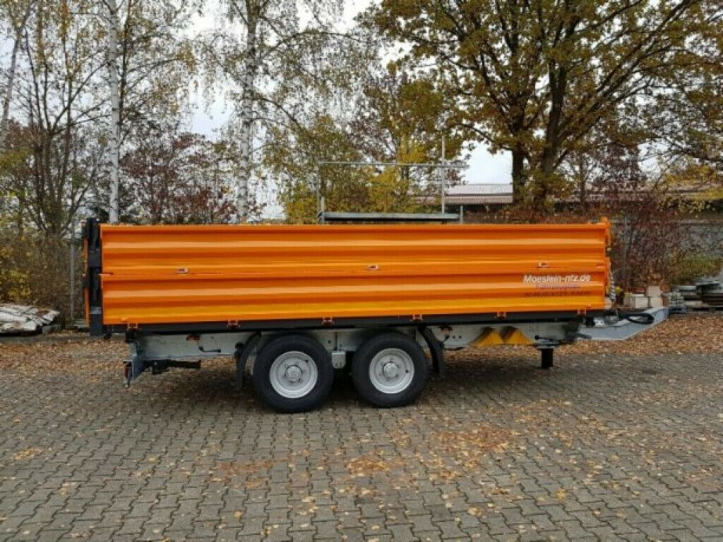 Möslein 13 t Tandem Kipper Tiefladermit Bordwand- Aufsa - قلابة مقطورة: صور 1 Möslein 13 t Tandem Kipper Tiefladermit Bordwand- Aufsa - قلابة مقطورة: صور 1