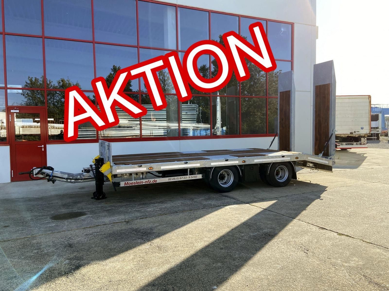 Möslein 19 t Tandemtieflader, Luftgefedert, NEU - عربة مسطحة منخفضة مقطورة: صور 1 Möslein 19 t Tandemtieflader, Luftgefedert, NEU - عربة مسطحة منخفضة مقطورة: صور 1