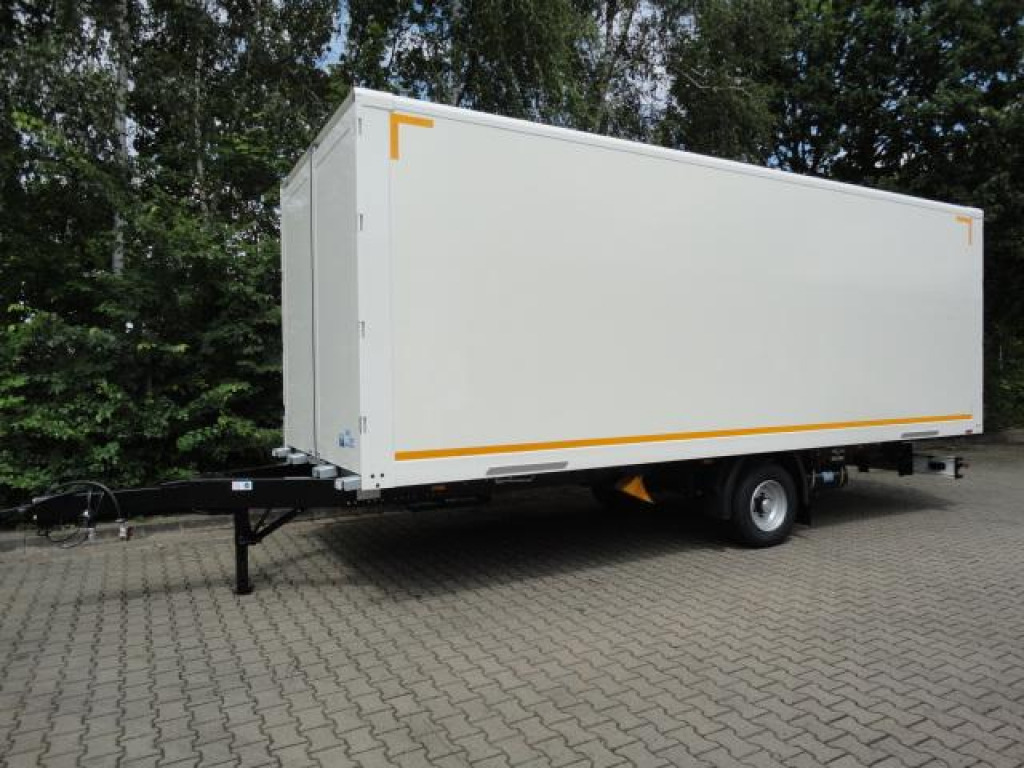 Möslein EK 1- D 7,3 1 Achs Kofferanhänger Durchladen, Neufahrzeug - بصندوق مغلق مقطورة: صور 1 Möslein EK 1- D 7,3 1 Achs Kofferanhänger Durchladen, Neufahrzeug - بصندوق مغلق مقطورة: صور 1