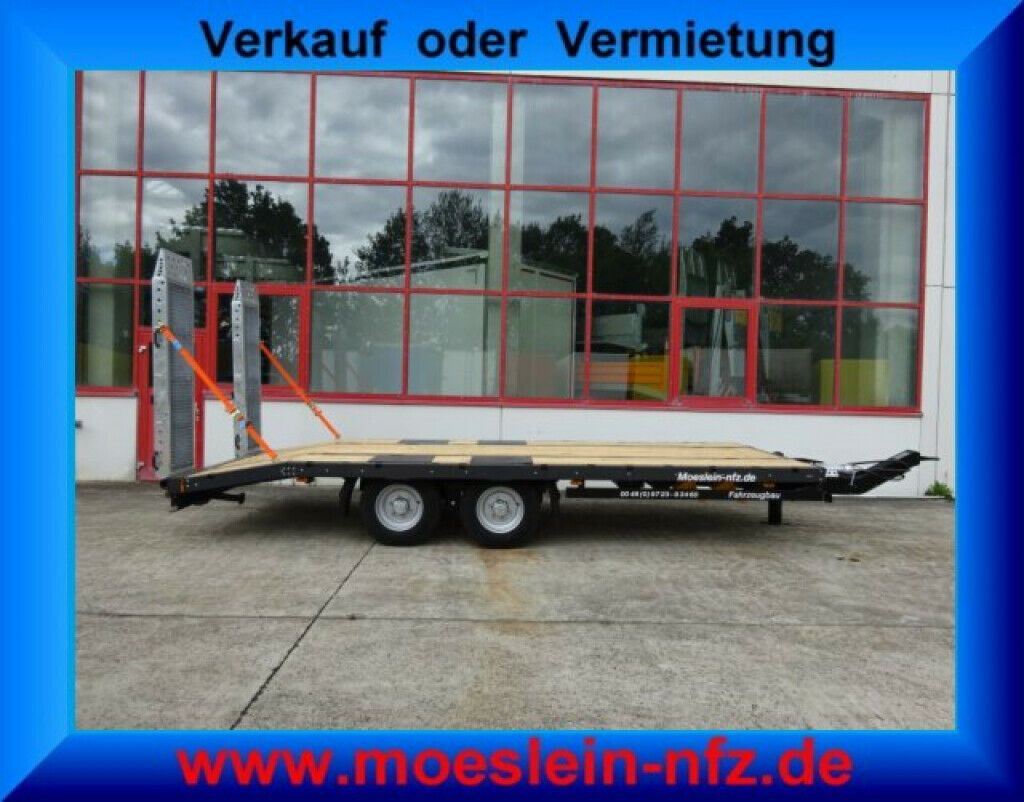 Möslein Neuer Tandemtieflader 13 t GG, 6,28 m Ladefläch - عربة مسطحة منخفضة مقطورة: صور 1 Möslein Neuer Tandemtieflader 13 t GG, 6,28 m Ladefläch - عربة مسطحة منخفضة مقطورة: صور 1