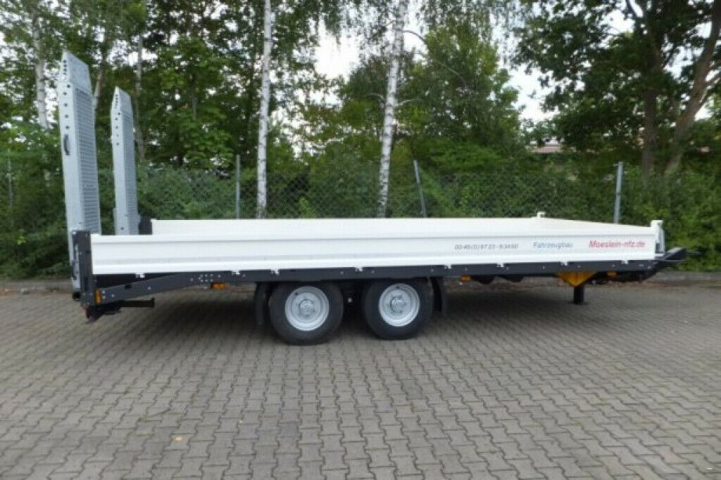 Möslein Neuer Tandemtieflader - عربة مسطحة منخفضة مقطورة: صور 3 Möslein Neuer Tandemtieflader - عربة مسطحة منخفضة مقطورة: صور 3