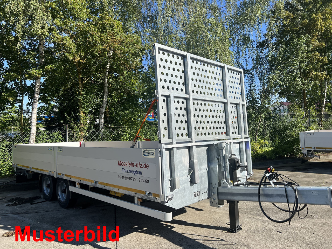 Möslein THT 14,4 G 6,2 14,4 t GG Tandem- Pritschenanhänger- Tieflader - مقطورات مسطحة: صور 2 Möslein THT 14,4 G 6,2 14,4 t GG Tandem- Pritschenanhänger- Tieflader - مقطورات مسطحة: صور 2