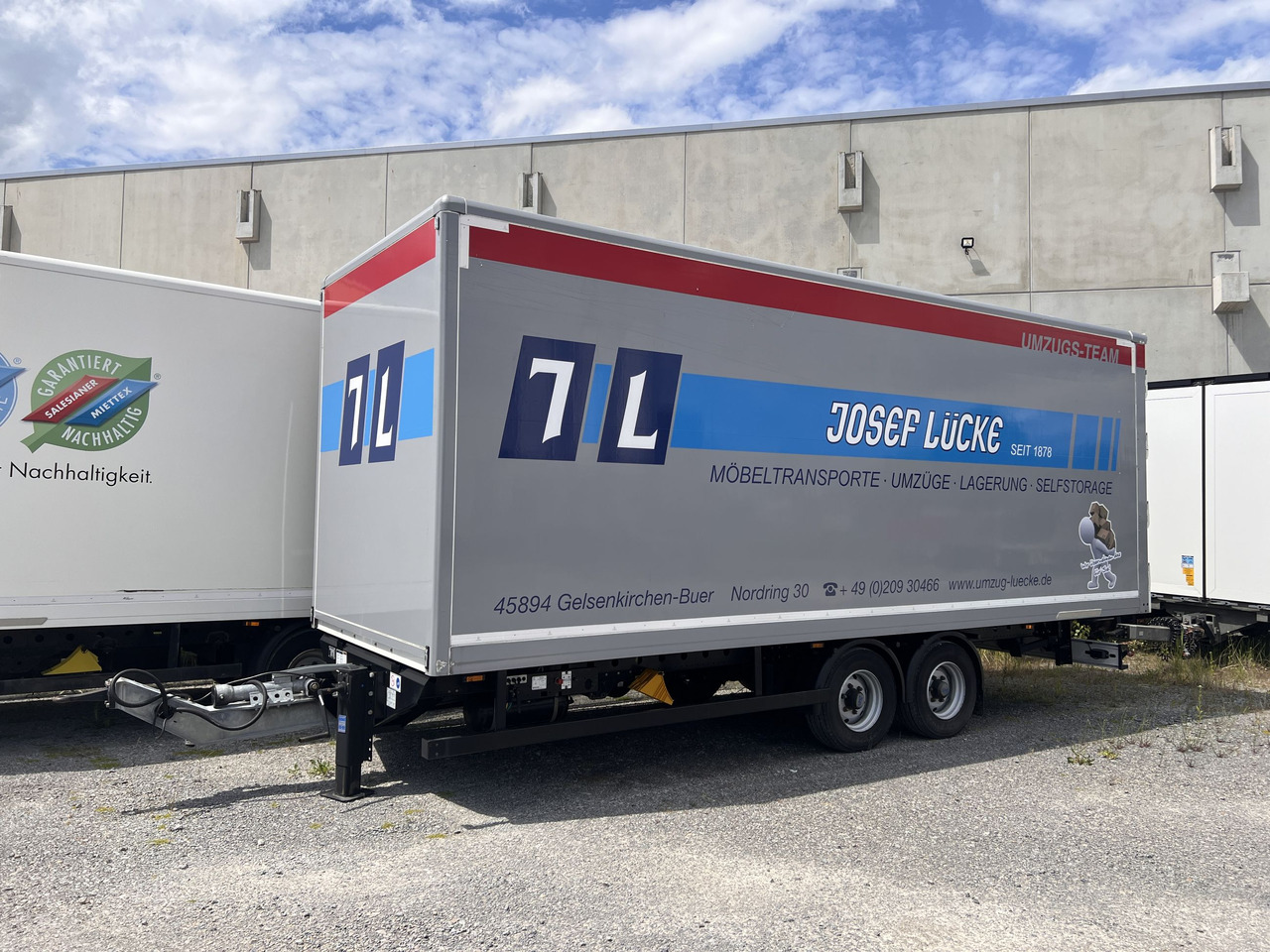 Möslein TKO 105 Schwebheim Tandem- Möbel Koffer- Anhänger - بصندوق مغلق مقطورة: صور 4 Möslein TKO 105 Schwebheim Tandem- Möbel Koffer- Anhänger - بصندوق مغلق مقطورة: صور 4