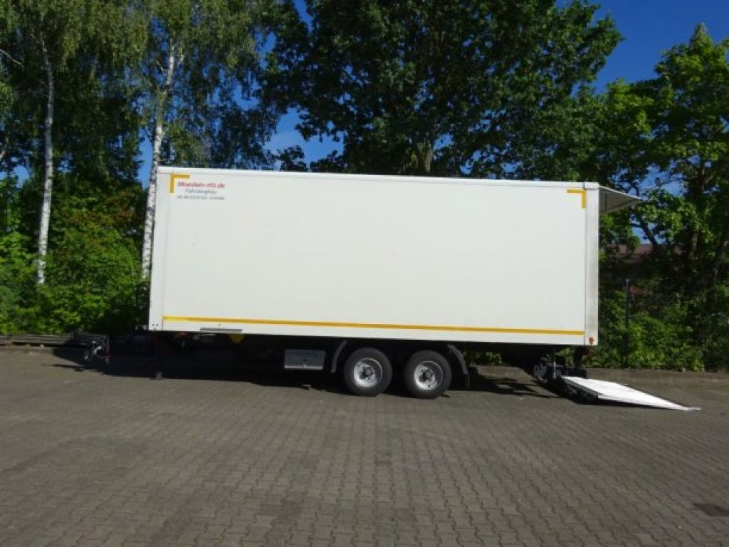 Möslein TKO 105 Schwebheim Tandemkoffer, Ladebordwand + Durchladbar - بصندوق مغلق مقطورة: صور 2 Möslein TKO 105 Schwebheim Tandemkoffer, Ladebordwand + Durchladbar - بصندوق مغلق مقطورة: صور 2