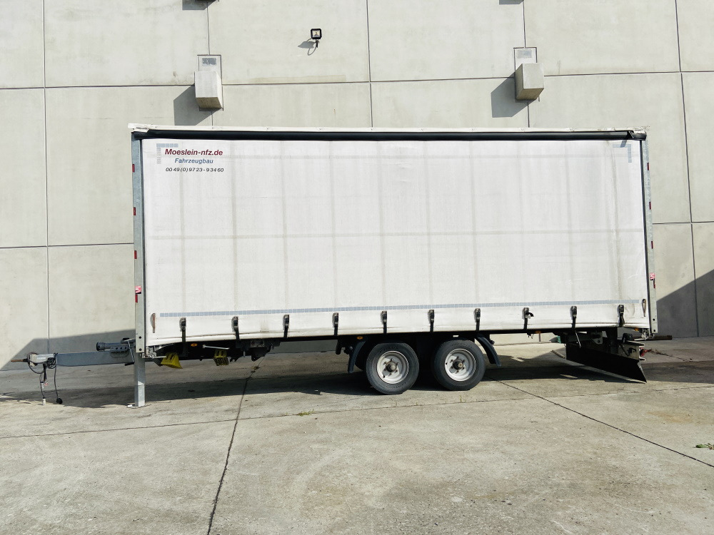 Möslein TP 11 Schwebheim Tandem- Schiebeplanenanhänger zum Durchladen - مقطورة ستارة: صور 1 Möslein TP 11 Schwebheim Tandem- Schiebeplanenanhänger zum Durchladen - مقطورة ستارة: صور 1