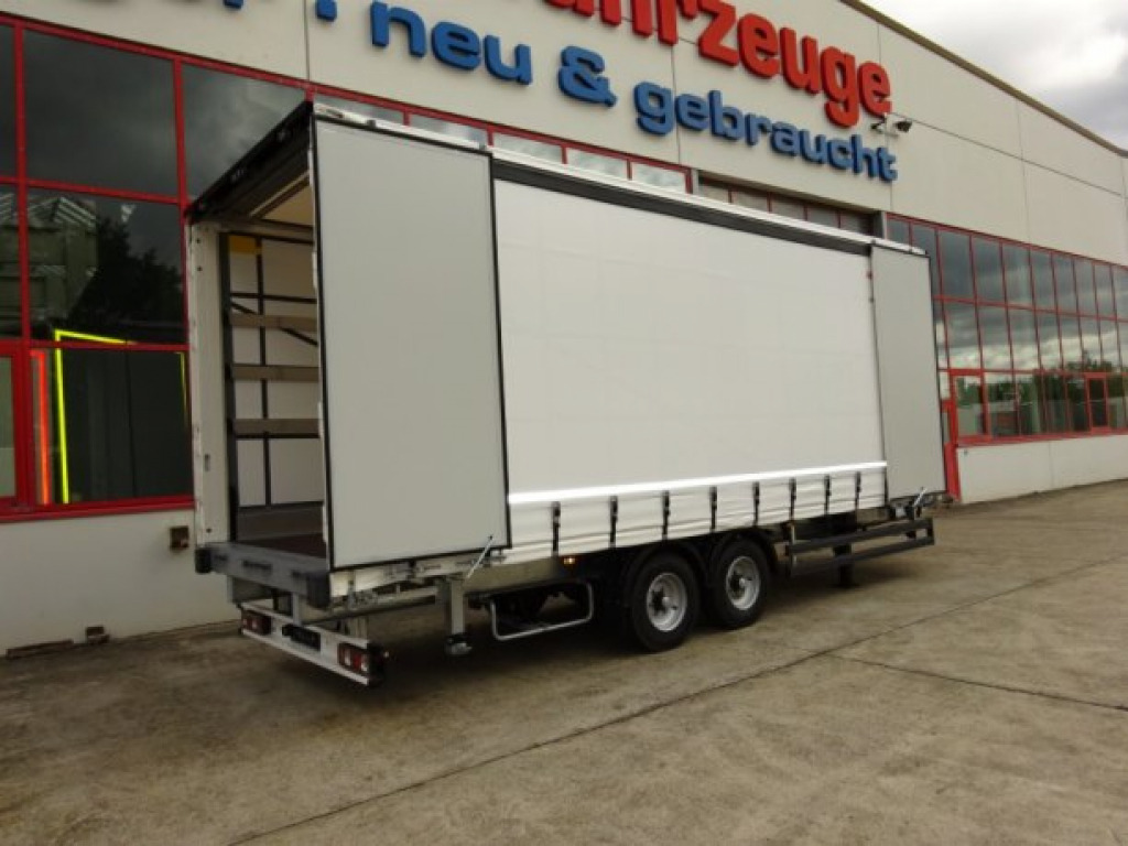 مقطورة ستارة جديد Möslein TPW 105 D Schwebheim  Tandem- Planenanhänger Durchladen: صور 8