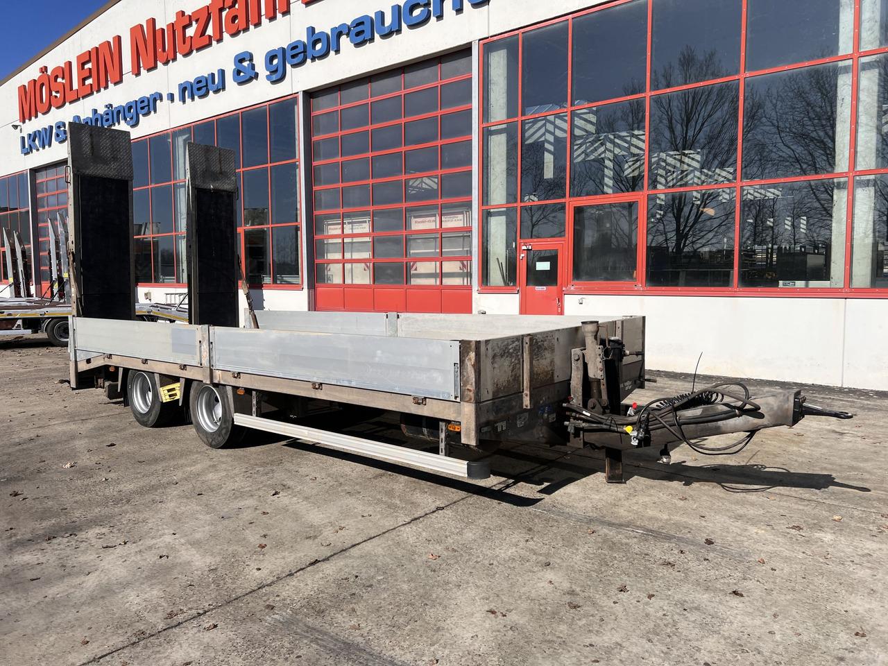 Möslein TT 18 Schwebheim 19 t Tandemtieflader - عربة مسطحة منخفضة مقطورة: صور 5 Möslein TT 18 Schwebheim 19 t Tandemtieflader - عربة مسطحة منخفضة مقطورة: صور 5