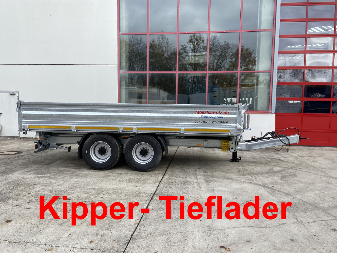Möslein TTD 14 5,70 m 14 t Tandem- Kipper Tieflader 5,70 m lang, Breite Reifen-- Neufahrzeug -- - قلابة مقطورة: صور 5 Möslein TTD 14 5,70 m 14 t Tandem- Kipper Tieflader 5,70 m lang, Breite Reifen-- Neufahrzeug -- - قلابة مقطورة: صور 5
