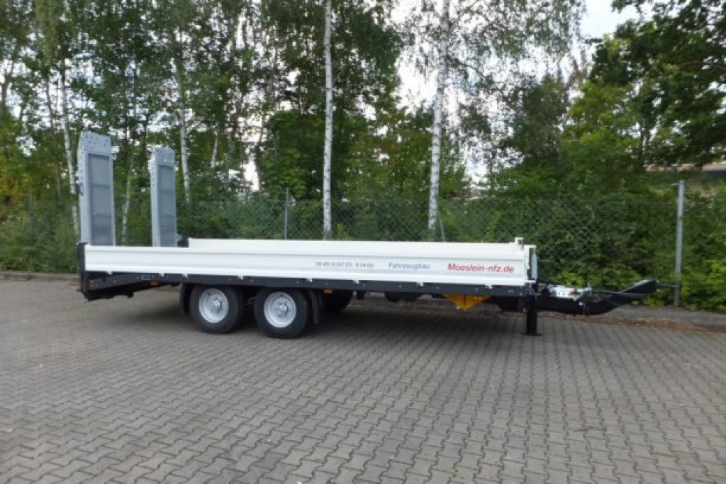 Möslein TTT 11- 6,28 Weiß Neuer Tandemtieflader - عربة مسطحة منخفضة مقطورة: صور 3 Möslein TTT 11- 6,28 Weiß Neuer Tandemtieflader - عربة مسطحة منخفضة مقطورة: صور 3