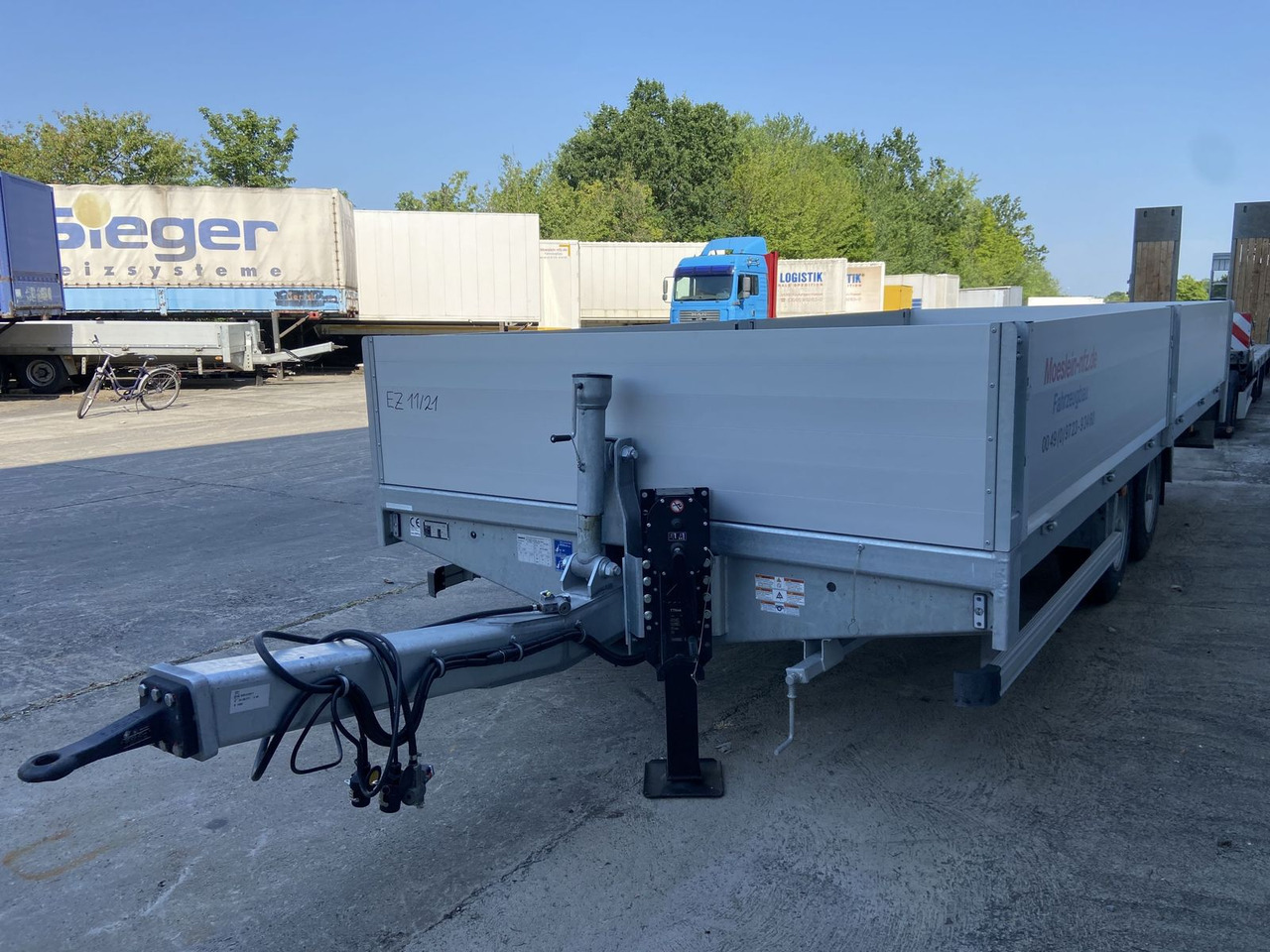 Möslein Tandem- Pritschenanhänger, neuwertig - مقطورات مسطحة: صور 5 Möslein Tandem- Pritschenanhänger, neuwertig - مقطورات مسطحة: صور 5
