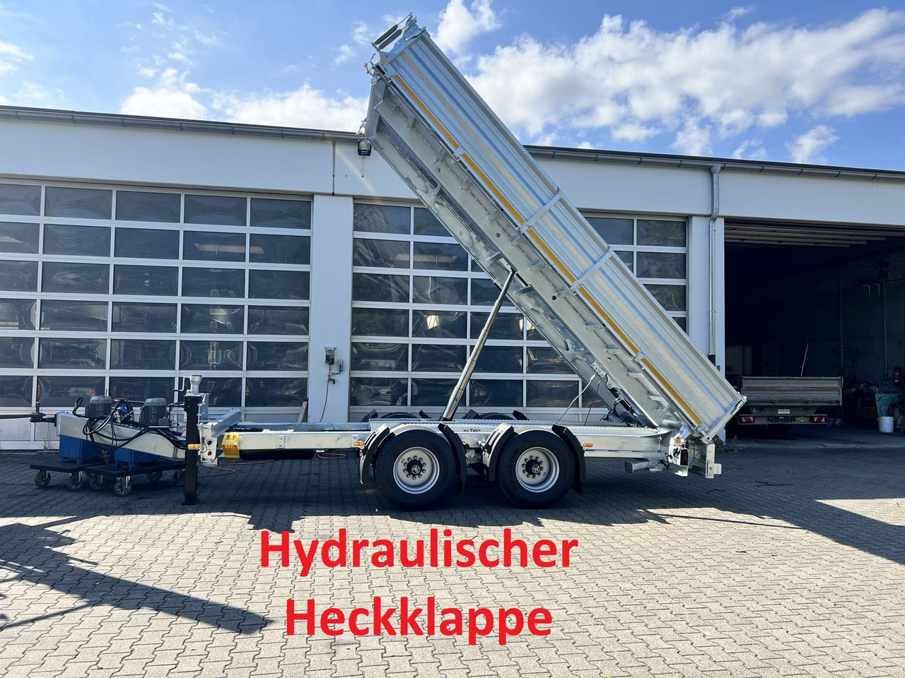 Möslein neuer 19 t Tandemkipper- Tieflader hydraulische - قلابة مقطورة: صور 1 Möslein neuer 19 t Tandemkipper- Tieflader hydraulische - قلابة مقطورة: صور 1