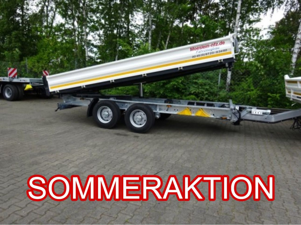 Möslein neuer Tandem 3- Seitenkipper Tieflader-- Neufah - قلابة مقطورة: صور 1 Möslein neuer Tandem 3- Seitenkipper Tieflader-- Neufah - قلابة مقطورة: صور 1