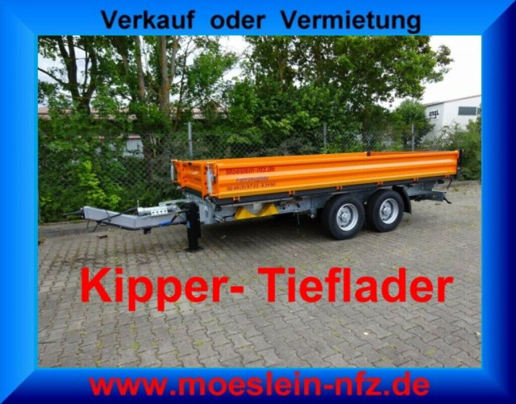 Möslein neuer Tandem 3- Seitenkipper Tieflader-- Neufah - قلابة مقطورة: صور 2 Möslein neuer Tandem 3- Seitenkipper Tieflader-- Neufah - قلابة مقطورة: صور 2