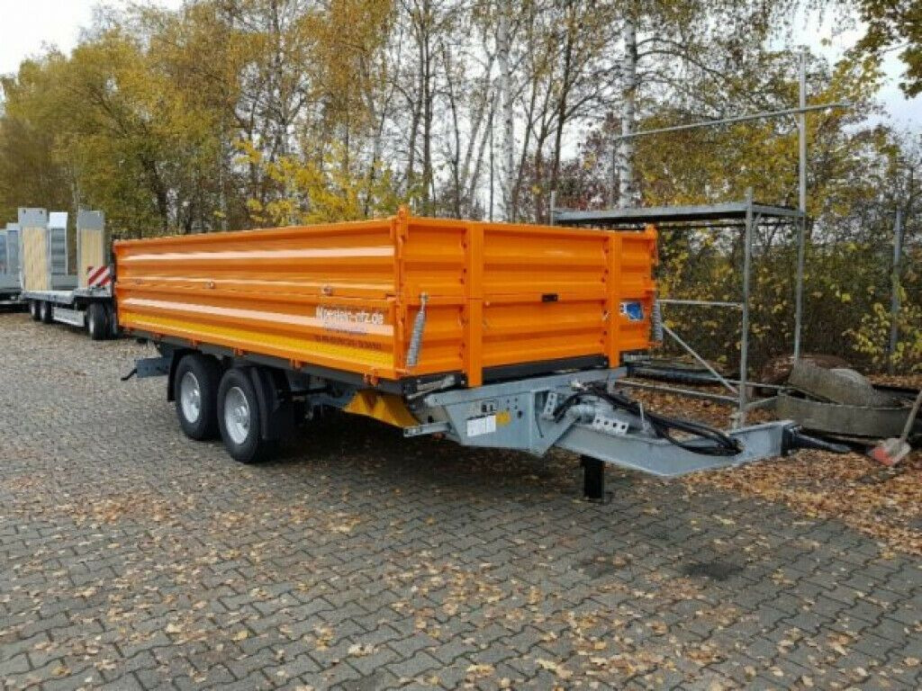 Möslein neuer Tandem 3- Seitenkipper Tiefladermit Bordw - قلابة مقطورة: صور 5 Möslein neuer Tandem 3- Seitenkipper Tiefladermit Bordw - قلابة مقطورة: صور 5