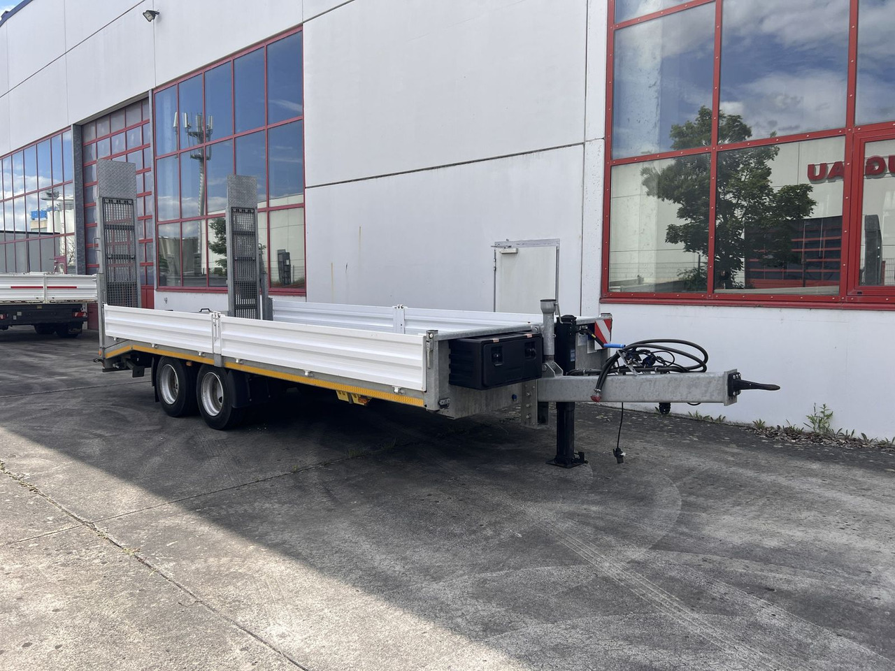 Müller-Mitteltal 14 t Tandemtieflader, wenig Benutzt - عربة مسطحة منخفضة مقطورة: صور 2 Müller-Mitteltal 14 t Tandemtieflader, wenig Benutzt - عربة مسطحة منخفضة مقطورة: صور 2