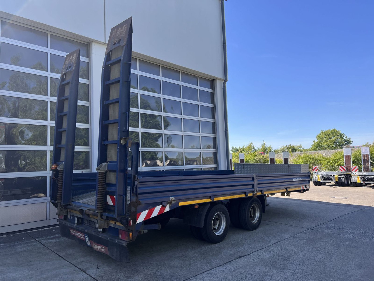 Müller-Mitteltal 21 t Tandemtieflader - عربة مسطحة منخفضة مقطورة: صور 2 Müller-Mitteltal 21 t Tandemtieflader - عربة مسطحة منخفضة مقطورة: صور 2