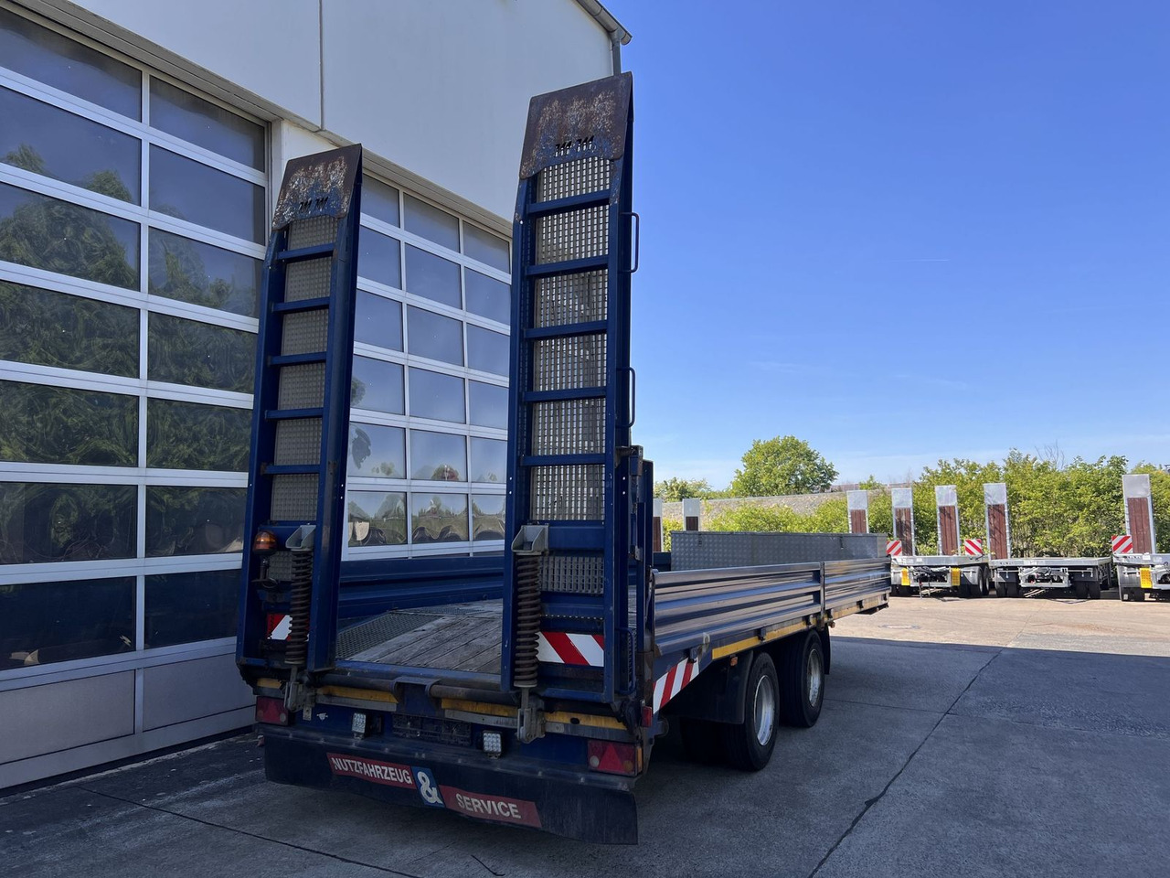 Müller-Mitteltal 21 t Tandemtieflader - عربة مسطحة منخفضة مقطورة: صور 5 Müller-Mitteltal 21 t Tandemtieflader - عربة مسطحة منخفضة مقطورة: صور 5