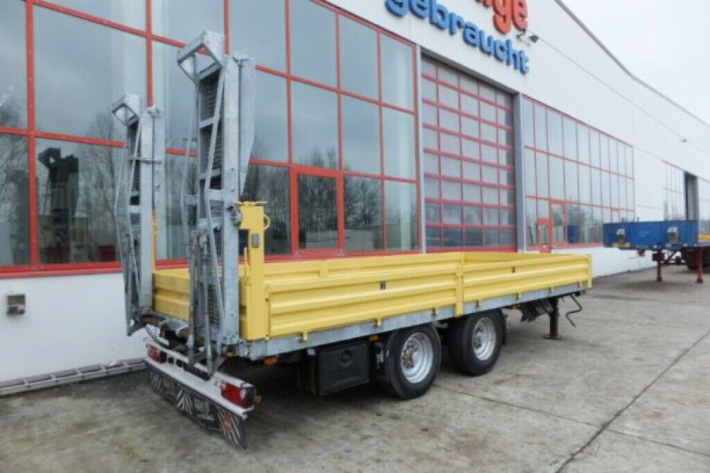 Obermaier 13,5 t Tandemtieflader - عربة مسطحة منخفضة مقطورة: صور 4 Obermaier 13,5 t Tandemtieflader - عربة مسطحة منخفضة مقطورة: صور 4
