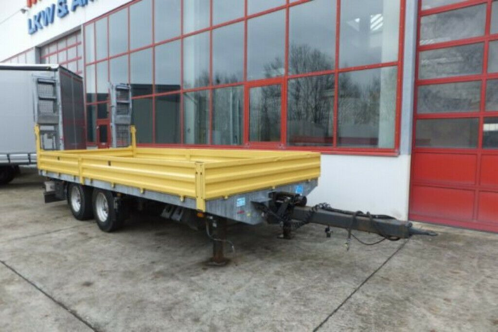 Obermaier 13,5 t Tandemtieflader - عربة مسطحة منخفضة مقطورة: صور 1 Obermaier 13,5 t Tandemtieflader - عربة مسطحة منخفضة مقطورة: صور 1