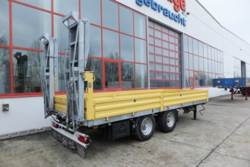 Obermaier OS2-TUE135S 13,5 t Tandemtieflader - عربة مسطحة منخفضة مقطورة: صور 4 Obermaier OS2-TUE135S 13,5 t Tandemtieflader - عربة مسطحة منخفضة مقطورة: صور 4