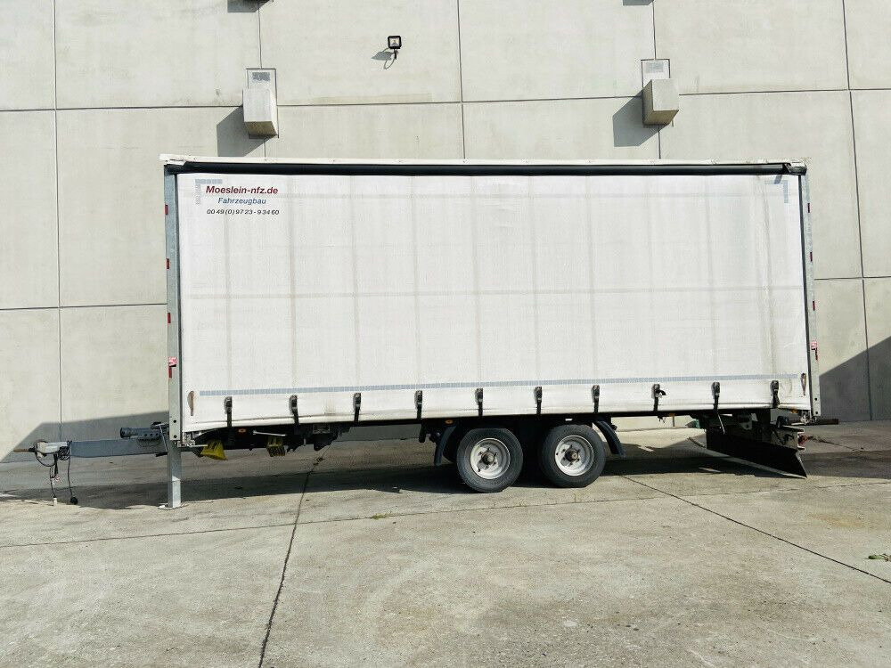 Tandem- Schiebeplanenanhänger zum Durchladen - مقطورة ستارة: صور 1 Tandem- Schiebeplanenanhänger zum Durchladen - مقطورة ستارة: صور 1